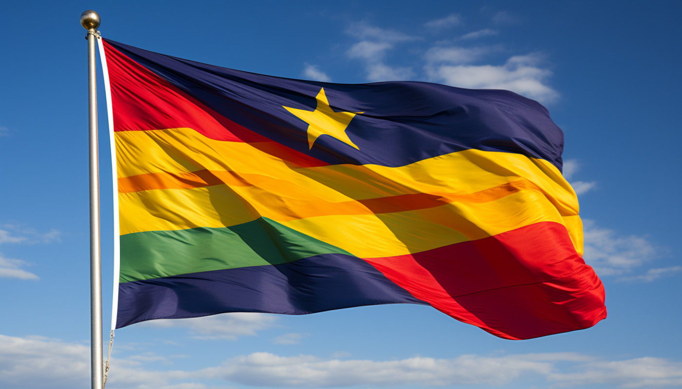Que symbolise le drapeau béninois ?